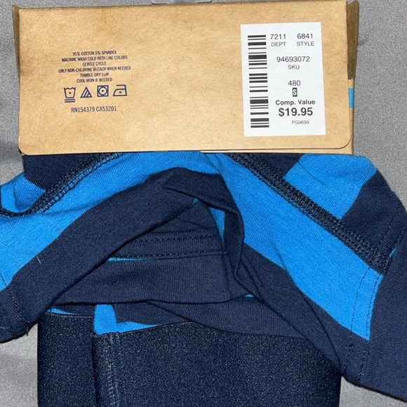 Aéropostale Blue Striped Boxers 💕 || (NWT) - Picture 2 of 4